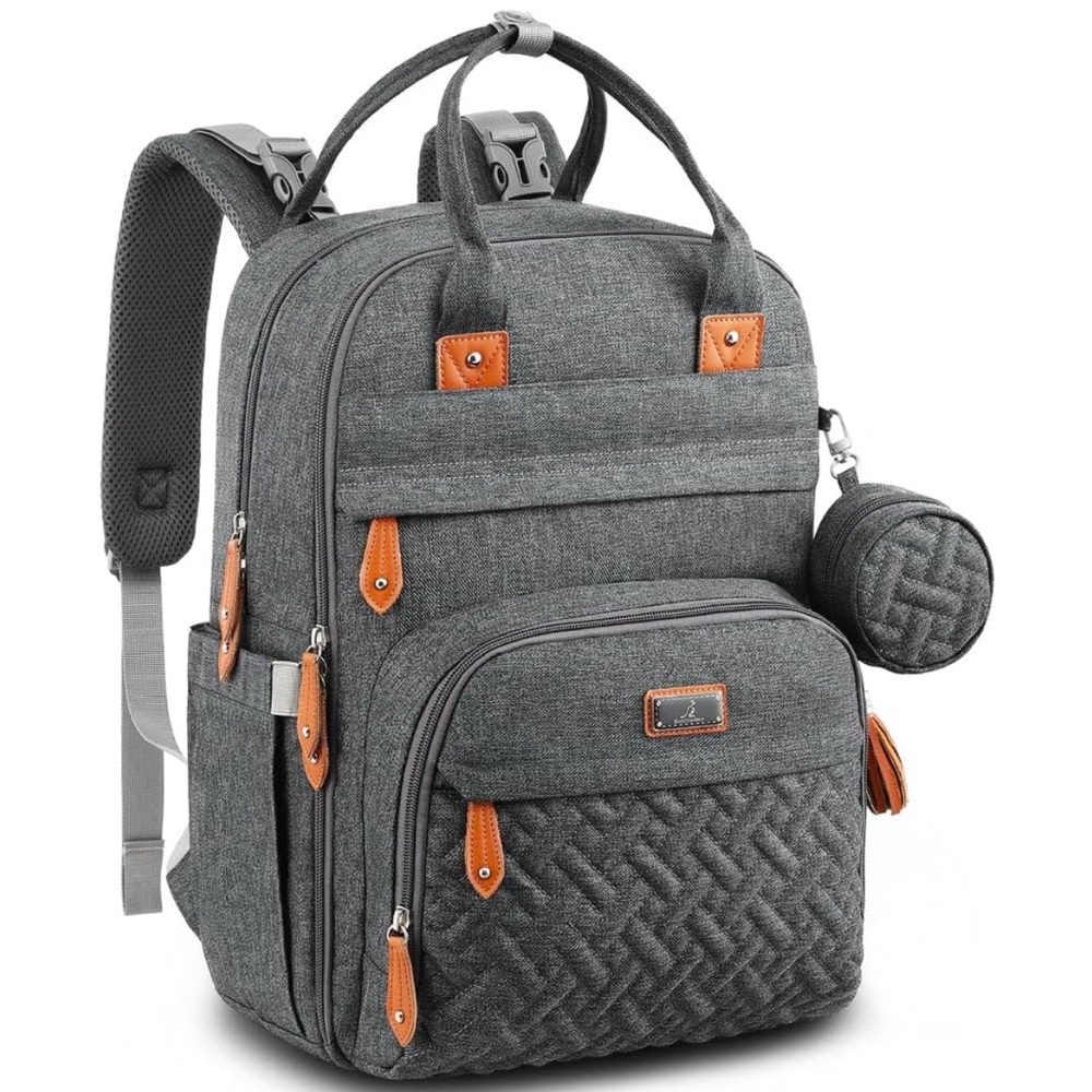 BabbleRoo Diaper Bag Backpack (barely used)